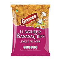 Flavored Banana chips - Sweet & Sour