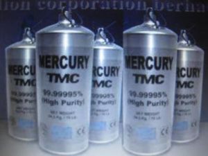 liquid mercury