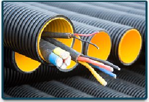 Double Wall Corrugated (DWC) Pipes: