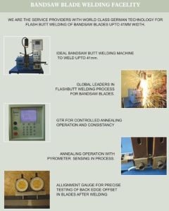 Bandsaw Buttwelding Facelity