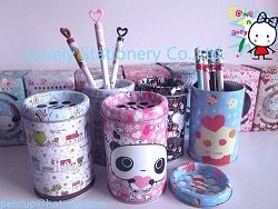 Metal Yf051 Pen Holders, Packaging Type : Brown for Office