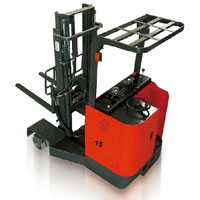 4 Direction Electric Reach Forklift Truck