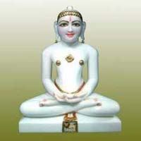 Marble Jain Mahaveer Statue