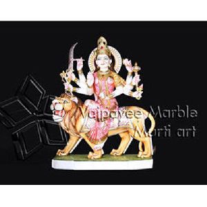 Marble Durga Mata Statues