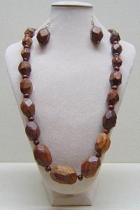 wooden necklaces Set -05