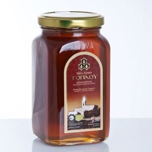 Cretan Organic Thymian Honey, Brand Name : Toplou Gold