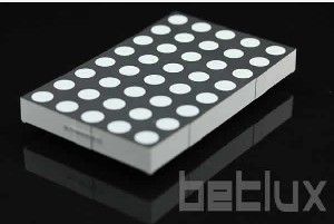 2.3 Inch Height 5x8 LED Dot Matrix