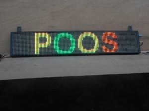 Poos P10 Tri-color LED Sign SD-P10-1-RG, Brand Name : Poosled