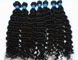 Deep Curl Brazilian Human Hair Weaving