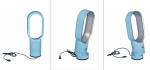 Oval Shape Table Bladeless Fan - (12 Inch)