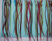 Grizzly Rooster Feathers