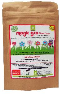 Magic gro Plant Care - Organic Plant Growth Promoter for Lawns, Terrace and Kitchen Gardens