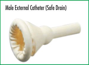 MALE EXTERNAL CATHETER (SAFE DRAIN)