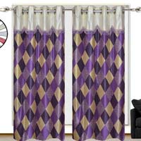 Swarosk 149 Purple Curtains