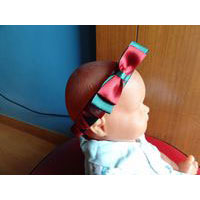 Hairband with Multi Coloured Bow
