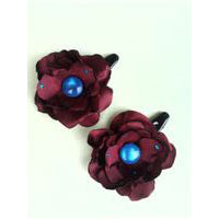 Hairclips with Flowers
