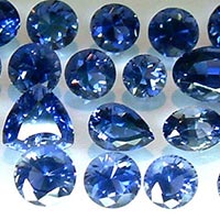 Blue Iolite Gemstones