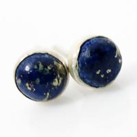 Lapis Lazuli Gemstone Ear Studs