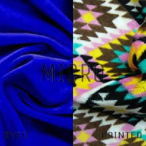 Polyester Micro Dyed And Printed Fabric