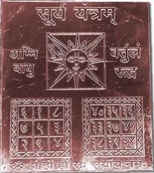 Siddha Surya Yantra Double Energised By Benificiary Name