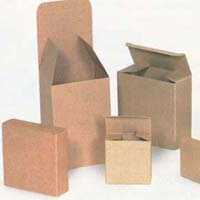 Plain Corrugated Paper Cartons