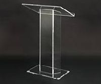acrylic lecture stand