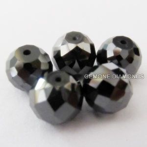 Black Moissanite Beads