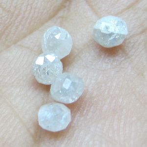 Natural White Color Faceted Beads Lot for Jeweler/necklace