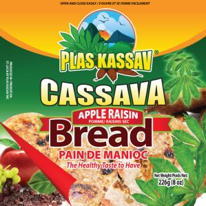 Apple Rasin Flavoured Cassava Bread