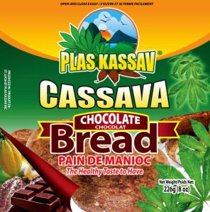 Chocolate Flavoured Cassava Bread