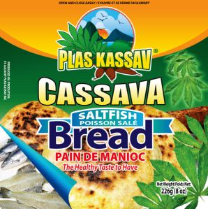 Saltfish Flavoured Cassava Bread