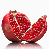 fresh pomegranate