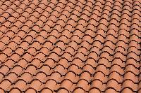 red clay tiles