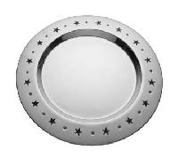 Stainless Steel Star Dot Charger Plate