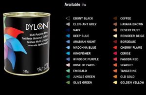 Dylon Multi Urpose Dye, Dylon Dyes