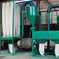 Wood powder crushing and milling