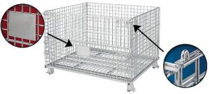 Folding Wire Container