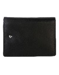 JL Collections 14 Card Slots Women Black Leather Card Holder - JL_CC_3317