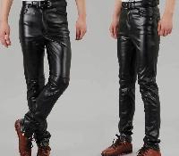 Buy Bockle Big Cheeker Black Cow Hide Leather Pants for Men Online at  desertcartINDIA