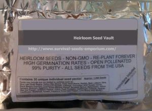 Heirloom Seed Vault