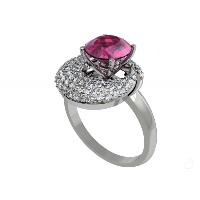 Diamond Gemstone Ring