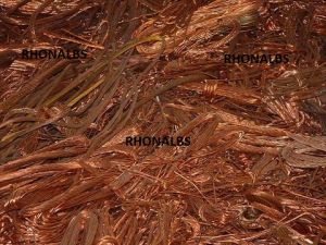 Copper Scrap, Aluminum Scrap