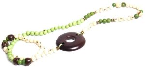 Acai Seed Beaded Necklace