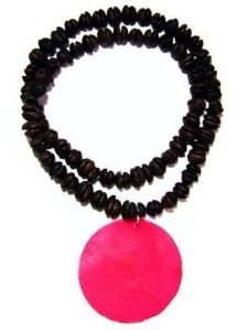 Coffee Bean Beaded Necklace