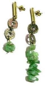 Quartz Beaded Earrings