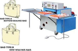 Automatic Soft Hand Ring Bag Making Machine