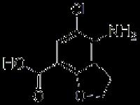 4-amino-5-chloro-2,3-dihydro-1-benzofuran-7-carboxylic Acid