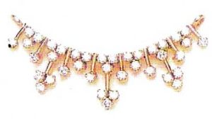 Diamond Necklace - ( P - 180) Diamond Necklace - ( P - 180)