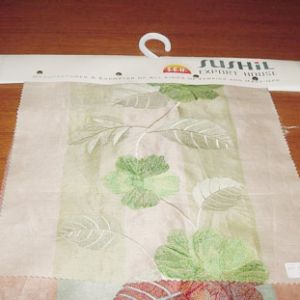 Computer Embroidered Fabric - 124