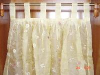 Organza Hand Embroidered Curtains